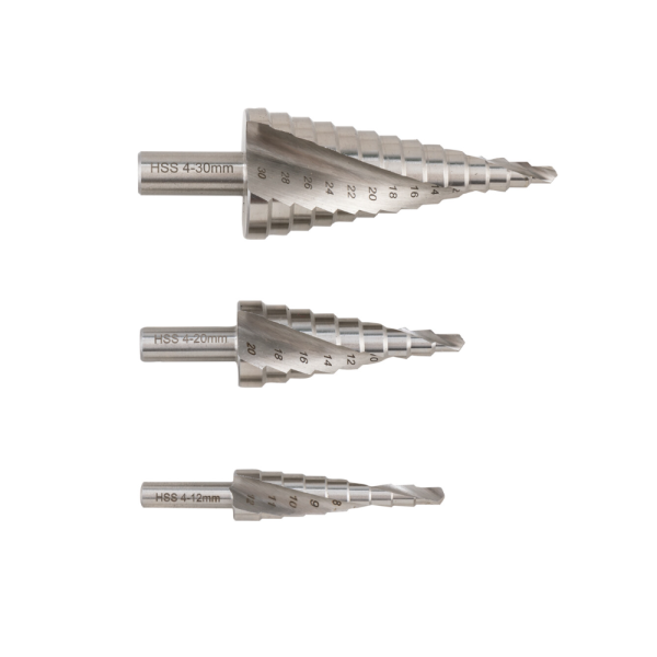 HSS Sheet Metal Step Drill Set